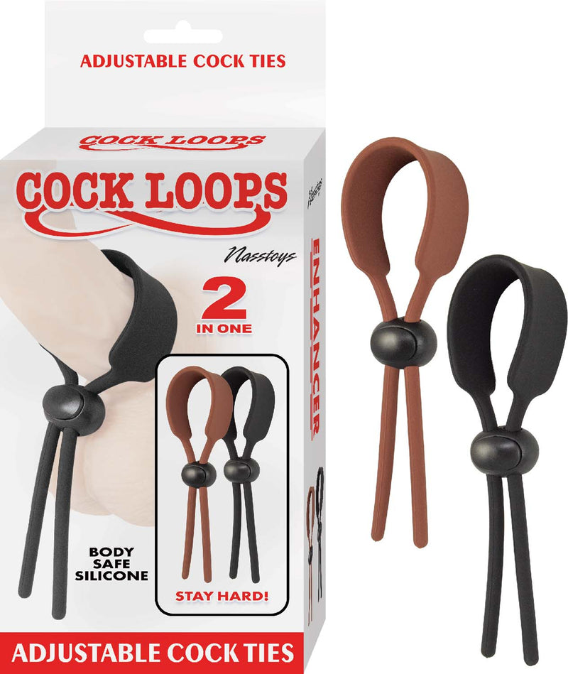 Cock Loops - Brown & Black