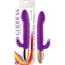 Goddess Thrusting Delight Rechargable Silicone Vibrator