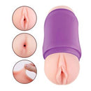 Delite Two Ways Vagina & Ass Stroker