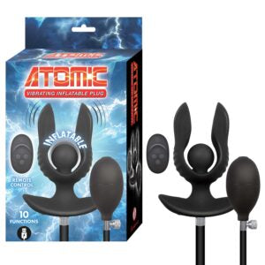 ATOMIC VIBRATING INFLATABLE PLUG