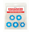 ENHANCER FIVE PIECE COCK RING SET