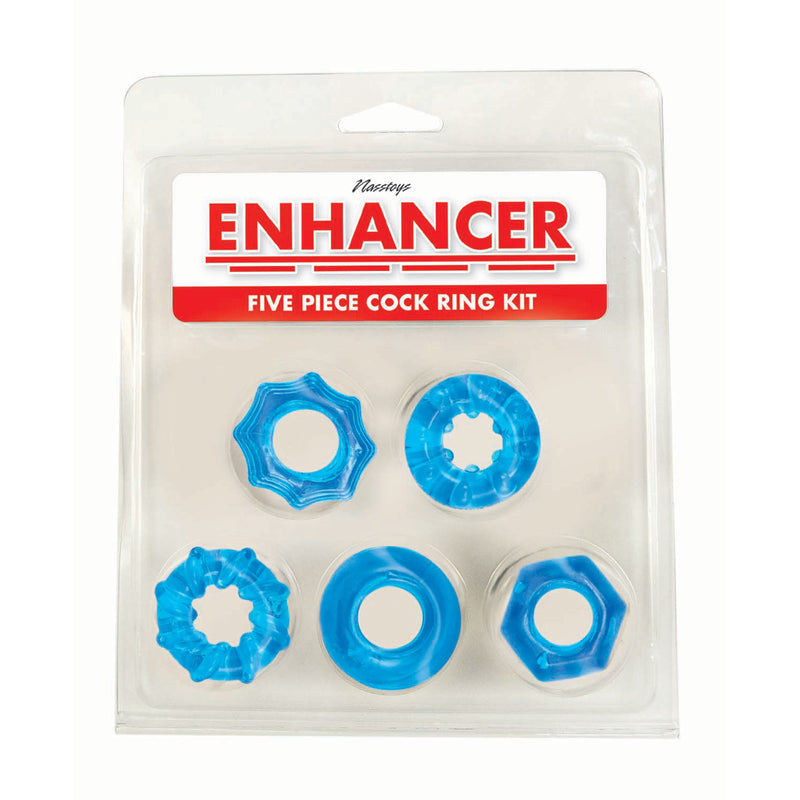 ENHANCER FIVE PIECE COCK RING SET