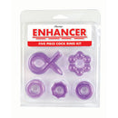 ENHANCER FIVE PIECE COCK RING SET