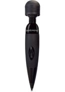 BodyWand Midnight Plug-In Wand Vibrator - Black