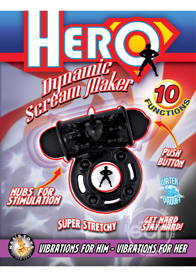 Hero Dynamic Scream-Maker Vibrating Ring