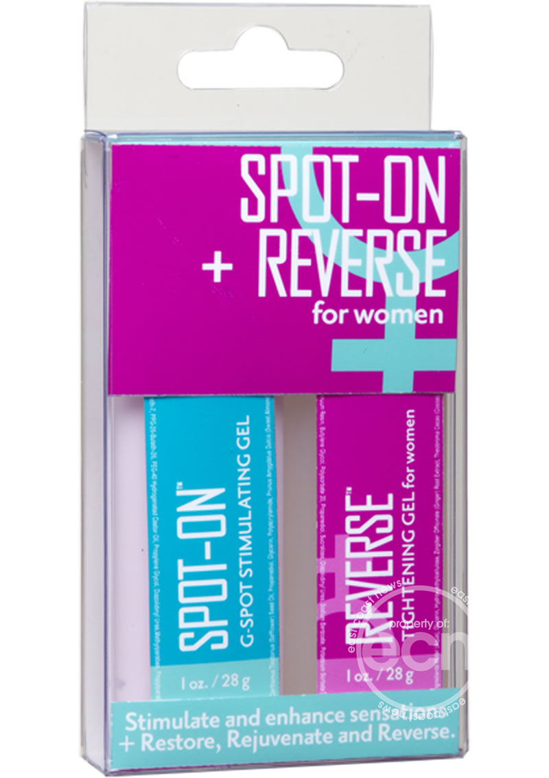 Spot On & Reverse for Women Stimulant and Enhancer Kit