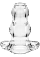 Perfect Fit TPR Double Tunnel Plugs - 3 Sizes - Clear