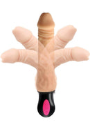 Skinsations Vibra Flex Heat Seeker Warming Dildo 8in