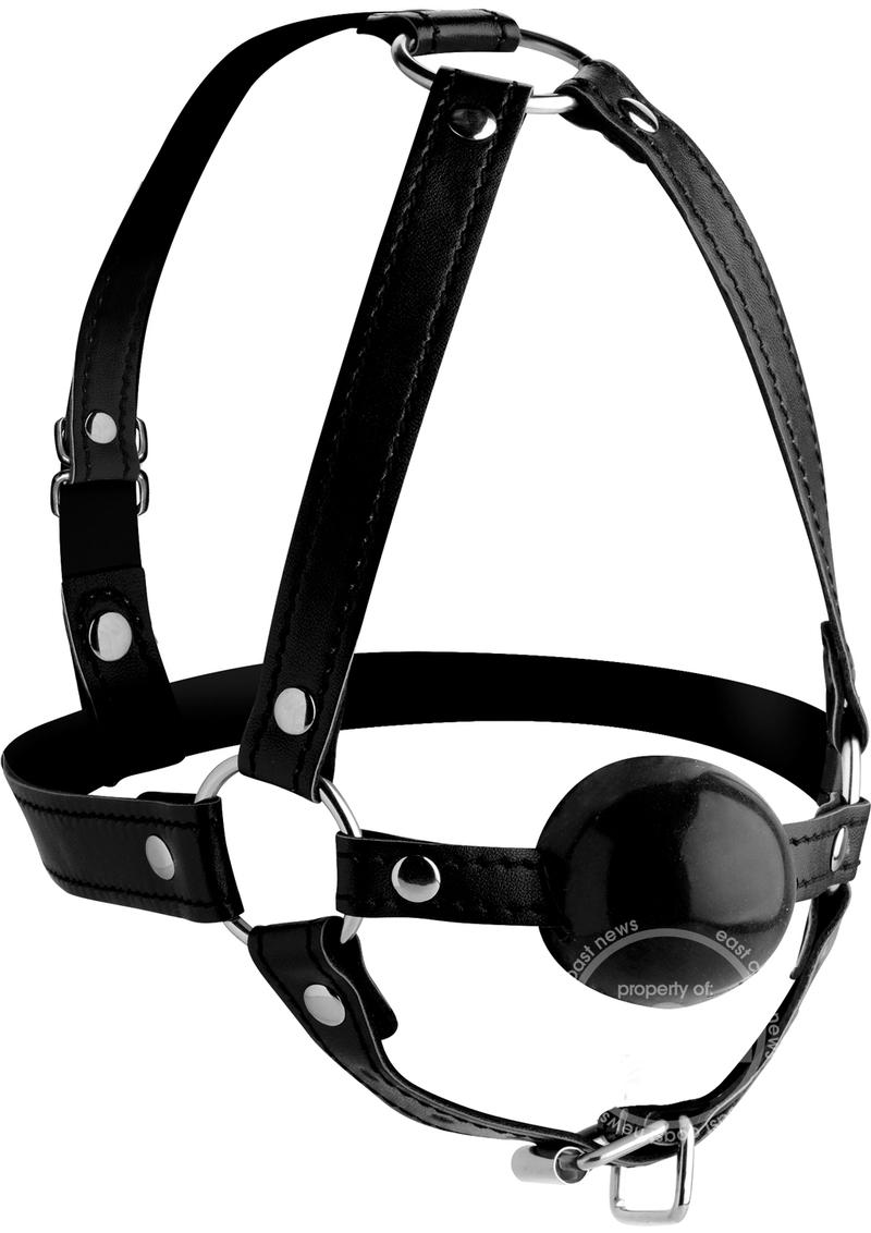 Strict Head Harness with Ball Gag 1.5in
