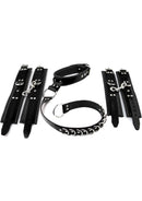 Rouge Leather Adjustable D Ring Hogtie