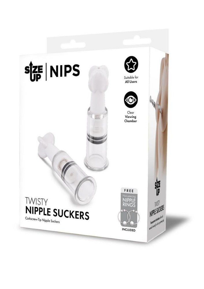 Size Up - Twisty Nipple Suckers - Small
