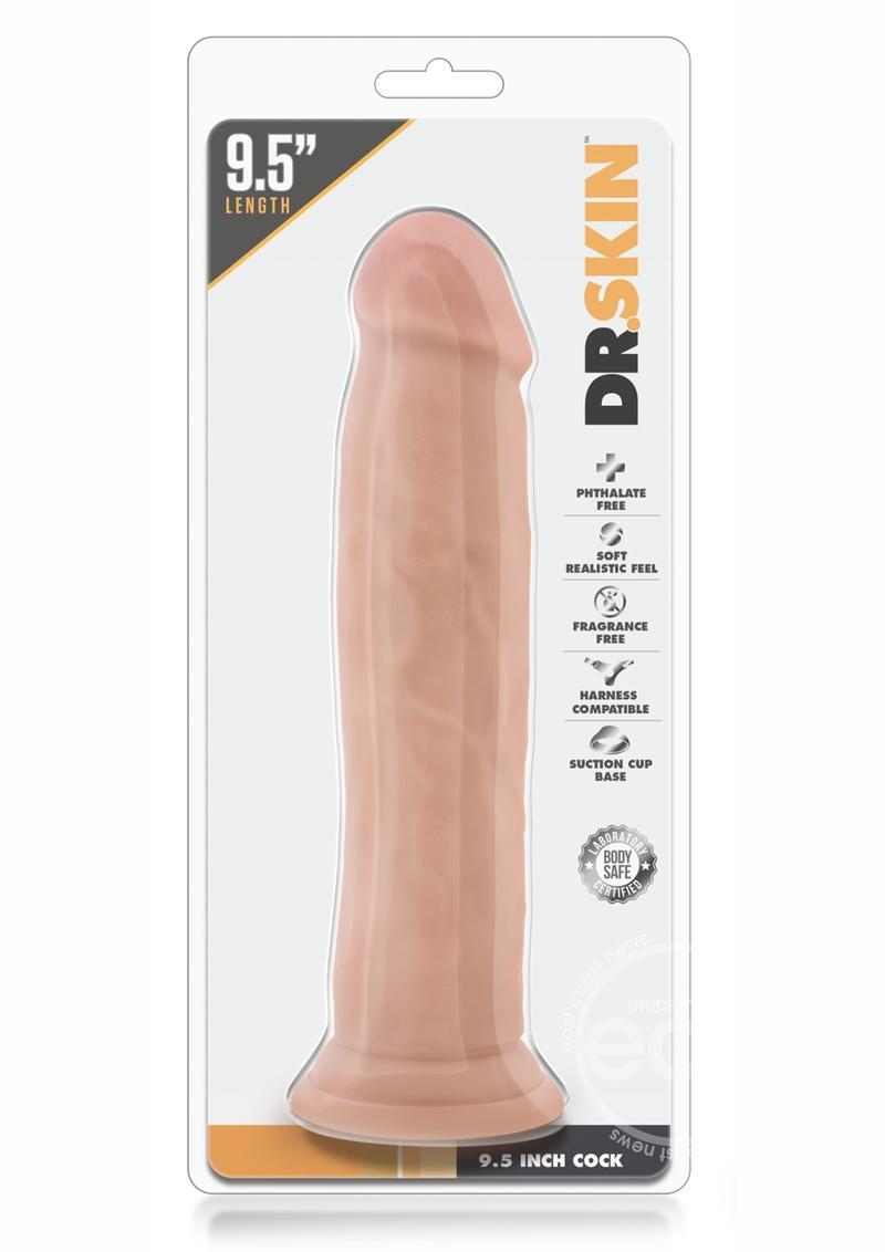 Dr. Skin 9.5 Inch Cock with Suction Cup