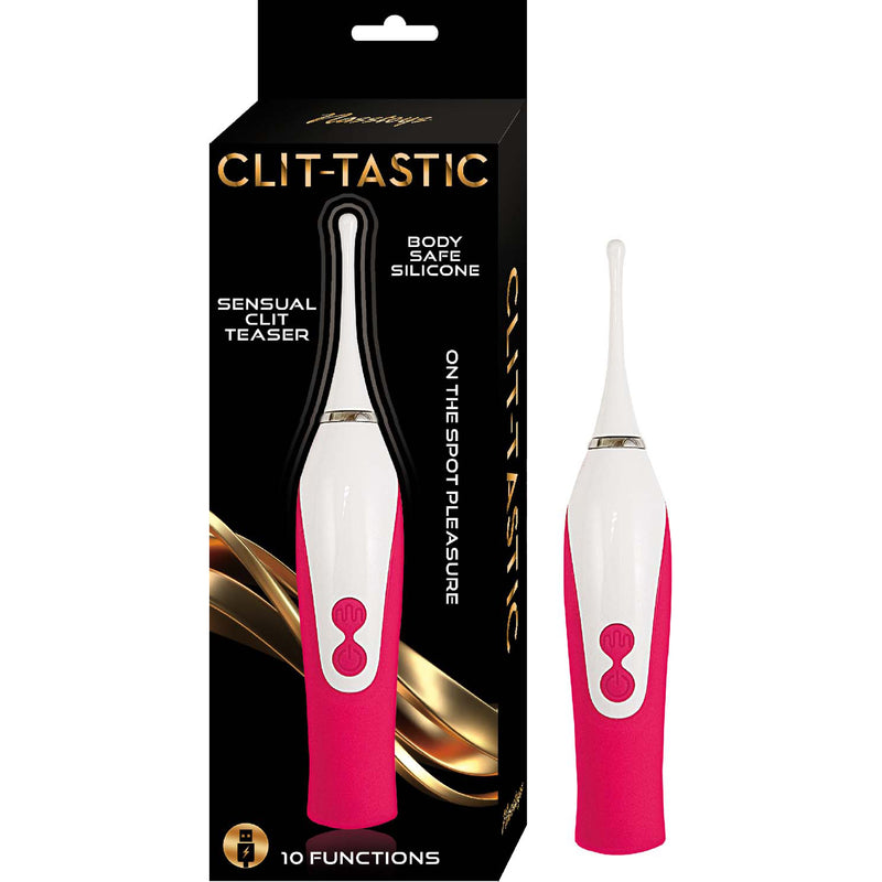 Clit-Tastic Sensual Clit Teaser Rechargeable Silicone Clitoral Vibrator