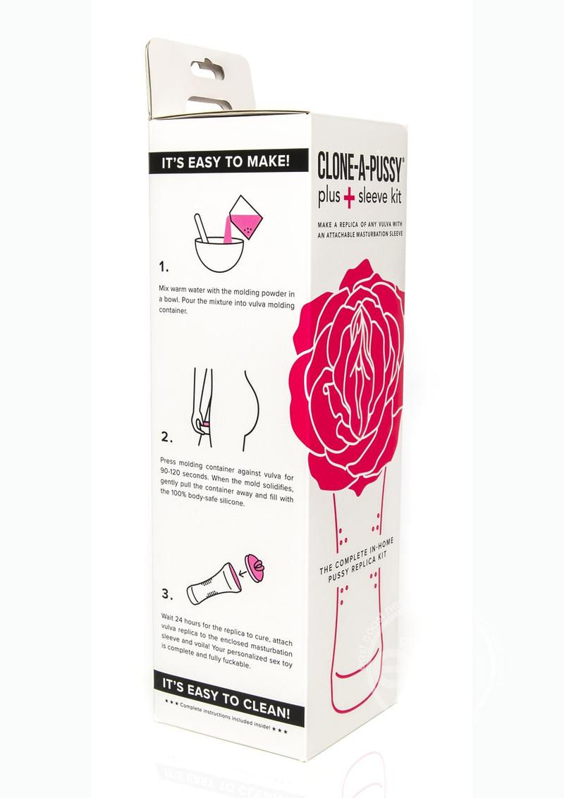 Clone-A-Pussy Plus Sleeve Silicone Vulva Molding Kit with Attachable Sleeve