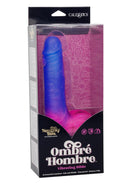 Naughty Bits Ombre Hombre Rechargeable Silicone Vibrating Dildo
