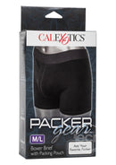 PackerGear Boxer-Brief Harnesses with Packing Pouch - Black