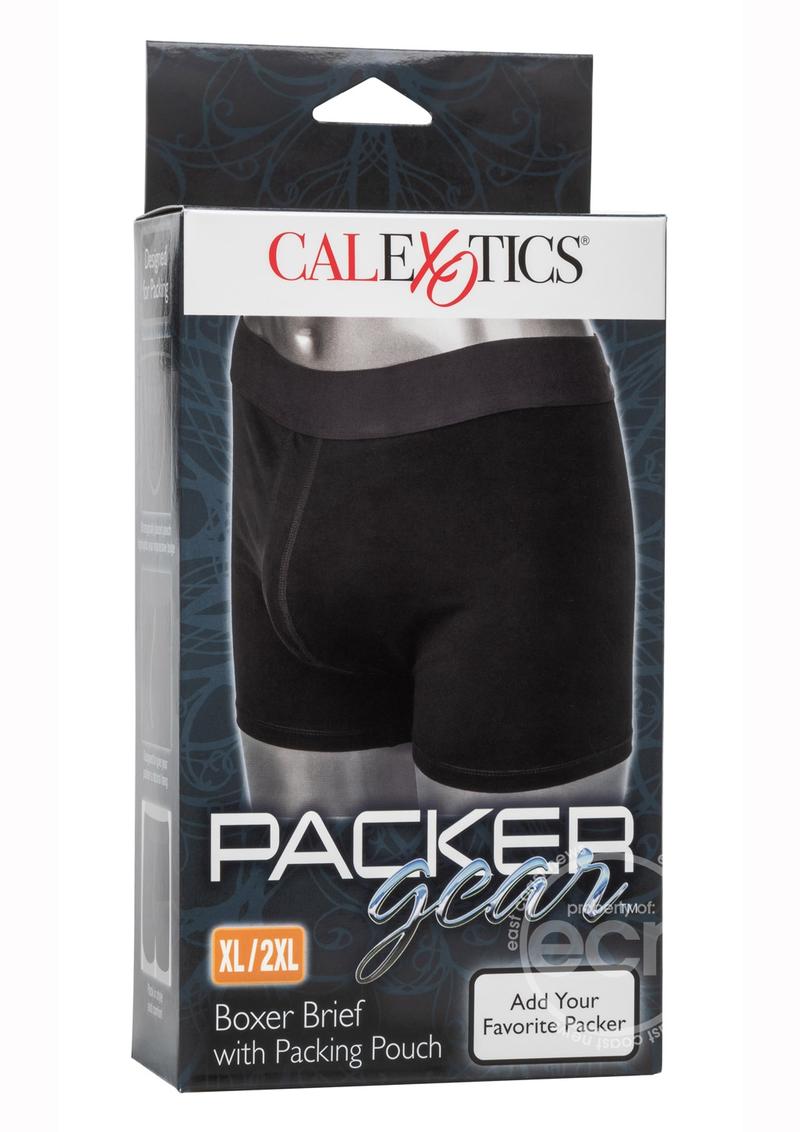 PackerGear Boxer-Brief Harnesses with Packing Pouch - Black