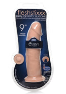 Fleshstixxx Dual Density Silicone Bendable Dong - 9in
