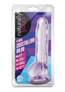 Naturally Yours Crystalline Dildo 8in