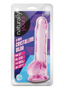 Naturally Yours Crystalline Dildo 8in