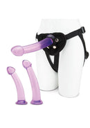Lux Fetish Size Up Dildo and Harness Pegging Training Set (3 Piece)