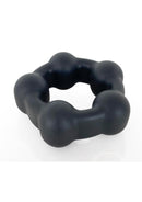 Vers Liquid Silicone Cock Ring Steel Motion Balls
