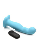 Simply Sweet 21X Vibrating Thick Rechargeable Silicone Dildo with Remote Control
