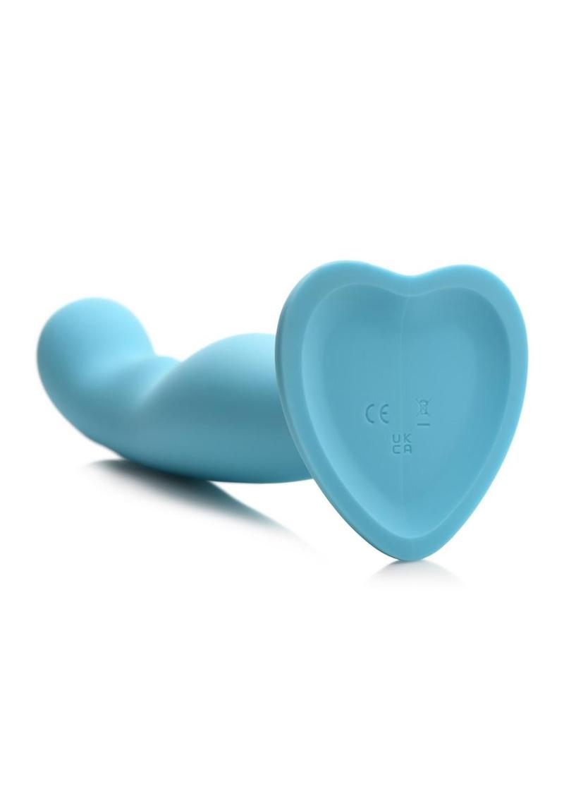 Simply Sweet 21X Vibrating Thick Rechargeable Silicone Dildo with Remote Control