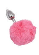 Running Wild Faux Fur Bunny Tail and Metallic Anal Plug