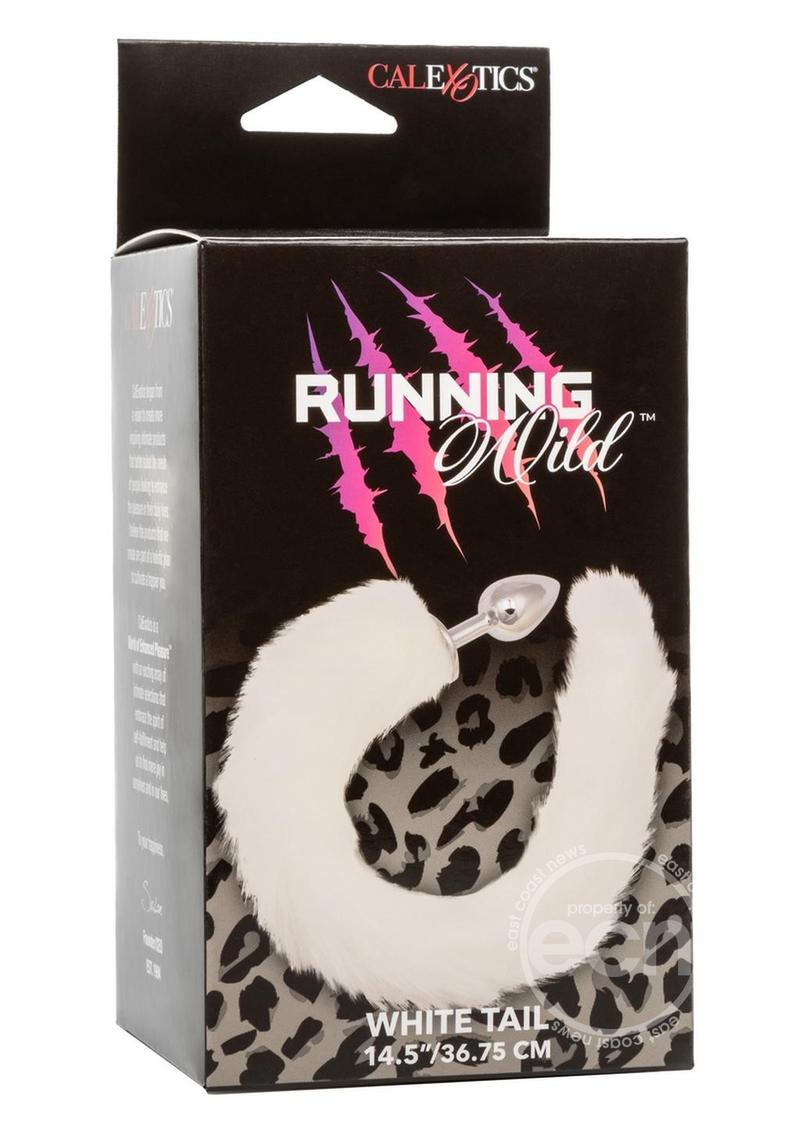 Running Wild Faux Fur Tail and Metallic Anal Plug