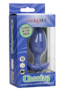Cheeky Rechargeable Silicone Glow in The Dark Butt Plug - Large