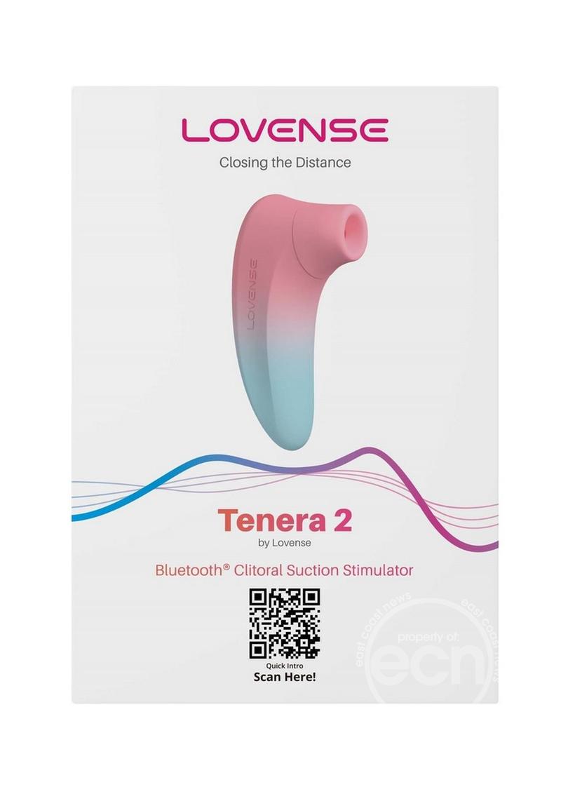 Lovense Tenera 2 Rechargeable Silicone Clitoral Suction Stimulator