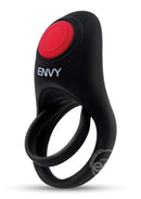 Envy Toys Bullseye Remote Vibrating Rechargeable Silicone Dual Stamina Ring