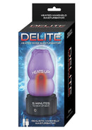 Delite Heated Rose Rechargeable Masturbator