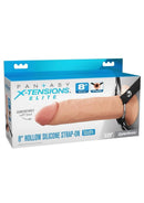 Fantasy X-Tensions Elite Silicone Dual Density Hollow Strap-On 8in