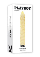 Playboy Twist of Fate Rechargeable Glass Twirling Vibrator