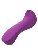 Couture Collection Dual Pleasure Wand Rechargeable Silicone Clitoral Massager