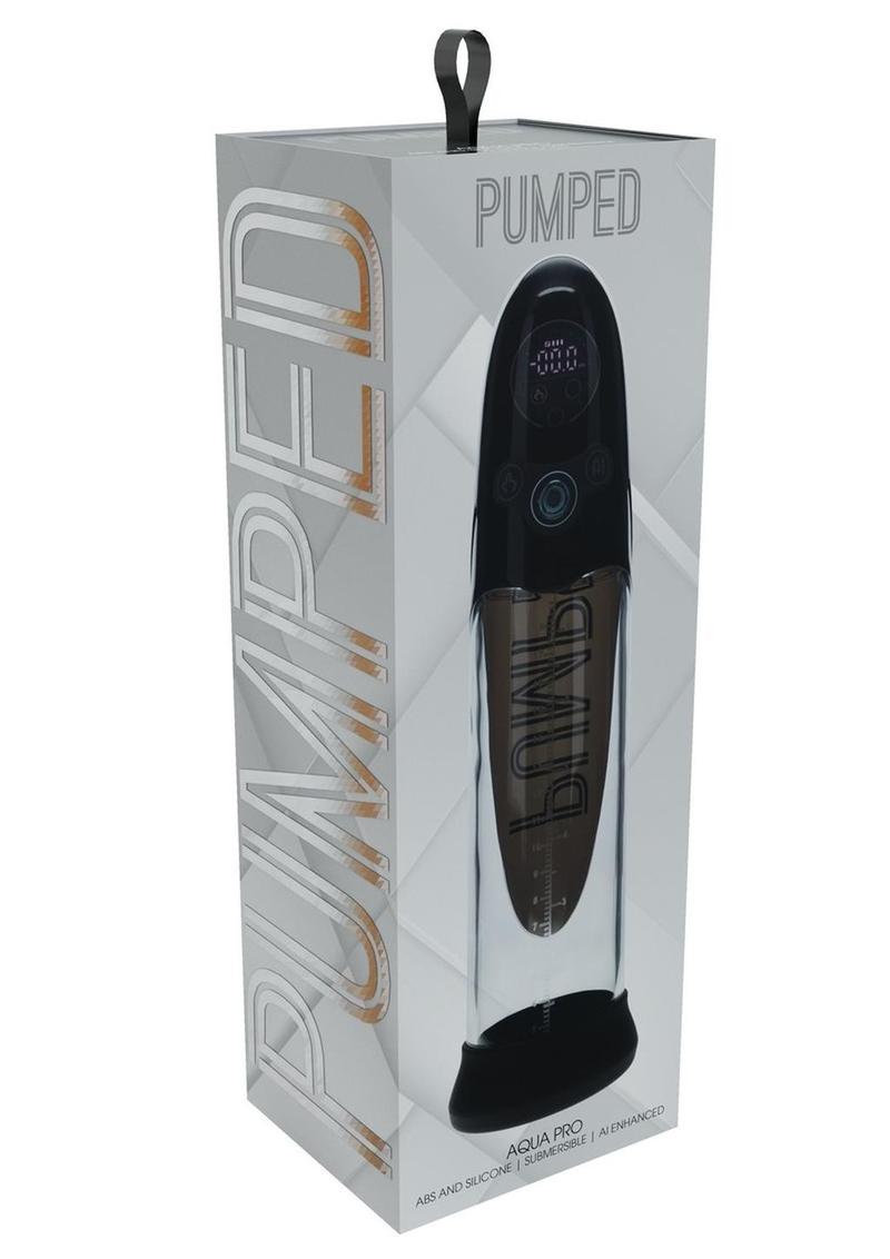 Pumped Aqua Pro Submersible Automatic Rechargeable Silicone AI Tech Enhanced Penis Pump