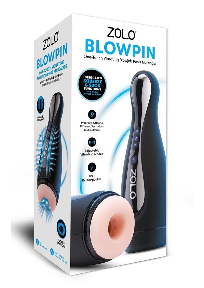 Zolo Blowpin Rechargeable Masturbator