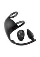 Magic Scrotum Massager Rechargeable Silicone Plug with Remote Control