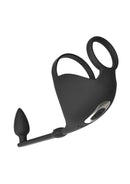 Magic Scrotum Massager Rechargeable Silicone Plug with Remote Control