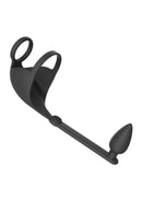 Magic Scrotum Massager Rechargeable Silicone Plug with Remote Control