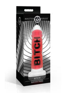 Master Series BITCH Silicone Dildo