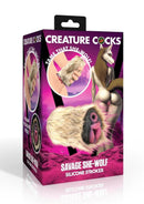 Creature Cocks Savage She-Wolf Pussy Silicone Stroker