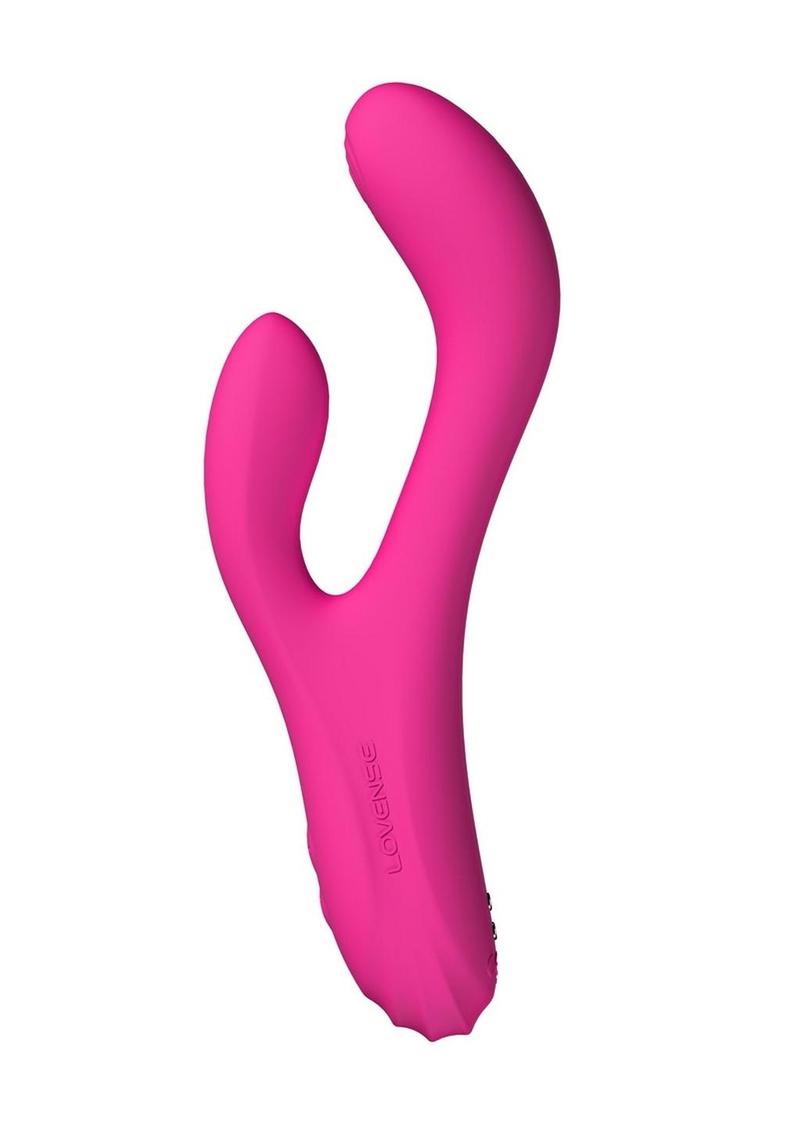 Lovense OSCI 3 Rechargeable Silicone G-Spot Vibrator With Clitoral Stimulator