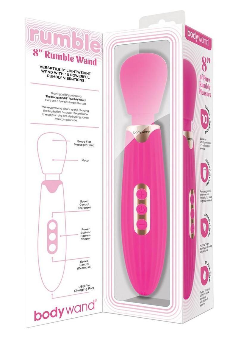 Bodywand Rumble Rechargeable Wand 8in