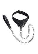 Velvet Noir Collar & Leash
