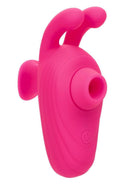 Neon Vibes Kissing Bunny Rechargeable Silicone Vibrator