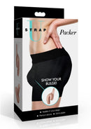 Strap U Uncut Packer Silicone 5.1in Dildo