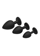 Creature Cocks Green Eye Silicone Butt Plug Set (3 Piece)